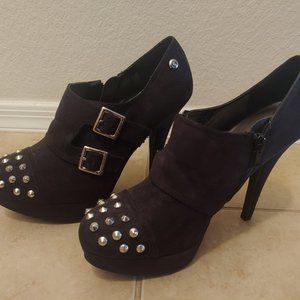 GUESS Black Ankle Boots